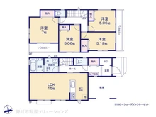 【埼玉県/川口市大字小谷場】川口市大字小谷場 新築一戸建て 間取り図