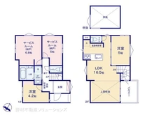 【埼玉県/川口市原町】川口市原町 新築一戸建て 間取り図