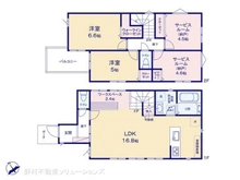 【埼玉県/川口市朝日】川口市朝日3丁目 新築一戸建て 間取り図
