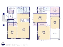 【埼玉県/川口市朝日】川口市朝日2丁目 新築一戸建て 間取り図