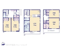 【埼玉県/川口市大字安行領根岸】川口市大字安行領根岸 新築一戸建て 間取り図