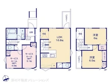 【埼玉県/川口市飯塚】川口市飯塚4丁目 新築一戸建て 間取り図