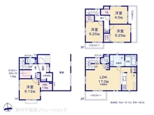 【埼玉県/川口市赤井】川口市赤井4丁目 新築一戸建て 間取り図