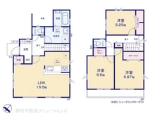 【埼玉県/川口市赤井】川口市赤井3丁目 新築一戸建て 間取り図