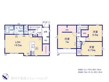 【埼玉県/川口市赤井】川口市赤井3丁目 新築一戸建て 間取り図
