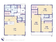 【埼玉県/川口市赤井】川口市赤井3丁目 新築一戸建て 間取り図
