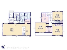 【埼玉県/川口市赤井】川口市赤井3丁目 新築一戸建て 間取り図