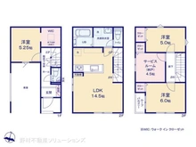 【埼玉県/川口市金山町】川口市金山町 新築一戸建て 間取り図