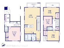 【埼玉県/川口市大字芝】川口市大字芝 新築一戸建て 間取り図