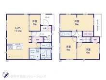 【埼玉県/川口市南鳩ヶ谷】川口市南鳩ヶ谷2丁目 新築一戸建て 間取り図
