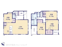 【埼玉県/川口市柳崎】川口市柳崎4丁目 新築一戸建て 間取り図