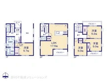 【埼玉県/川口市前川町】川口市前川町4丁目 新築一戸建て 間取り図