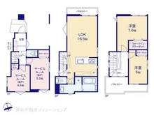 【埼玉県/戸田市下戸田】戸田市下戸田2丁目 新築一戸建て 間取り図