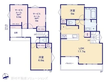 【埼玉県/戸田市下戸田】戸田市下戸田2丁目 新築一戸建て 間取り図