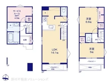 【埼玉県/川口市大字小谷場】川口市大字小谷場 新築一戸建て 間取り図