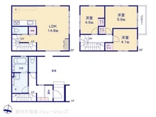 【埼玉県/川口市大字伊刈】川口市大字伊刈 新築一戸建て 間取り図