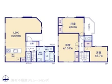 【埼玉県/川口市大字伊刈】川口市大字伊刈 新築一戸建て 間取り図