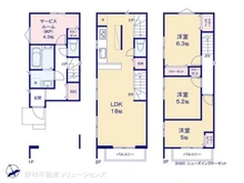 【埼玉県/川口市芝西】川口市芝西1丁目 新築一戸建て 間取り図