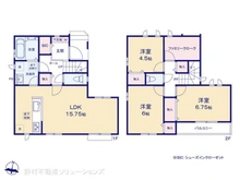【埼玉県/川口市青木】川口市青木3丁目 新築一戸建て 間取り図