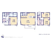 【埼玉県/川口市西青木】川口市西青木4丁目 新築一戸建て 間取り図