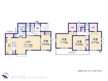 【埼玉県/川口市芝】川口市芝1丁目 新築一戸建て 間取り図