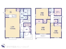 【埼玉県/川口市芝】川口市芝1丁目 新築一戸建て 間取り図