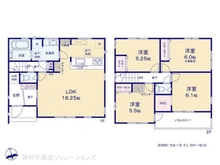 【埼玉県/川口市在家町】川口市在家町 新築一戸建て 間取り図