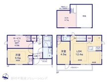 【埼玉県/川口市桜町】川口市桜町3丁目 新築一戸建て 間取り図