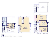 【埼玉県/川口市大字伊刈】川口市大字伊刈 新築一戸建て 間取り図