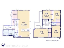 【埼玉県/川口市柳根町】川口市柳根町 新築一戸建て 間取り図