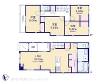 【埼玉県/川口市大字安行原】川口市大字安行原 新築一戸建て 間取り図