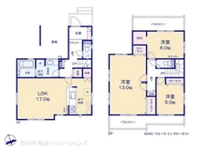 【埼玉県/川口市大字木曽呂】川口市大字木曽呂 新築一戸建て 間取り図