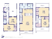 【埼玉県/川口市柳根町】川口市柳根町 新築一戸建て 間取り図