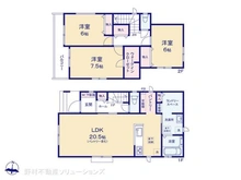 【埼玉県/川口市芝中田】川口市芝中田2丁目 新築一戸建て 間取り図