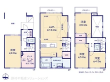 【埼玉県/川口市朝日】川口市朝日2丁目 新築一戸建て 間取り図