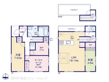 【埼玉県/川口市芝】川口市芝1丁目 新築一戸建て 間取り図