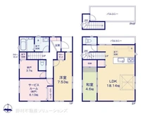 【埼玉県/川口市芝】川口市芝1丁目 新築一戸建て 間取り図
