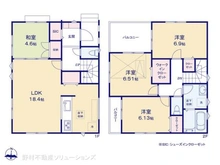 【埼玉県/川口市芝】川口市芝1丁目 新築一戸建て 間取り図