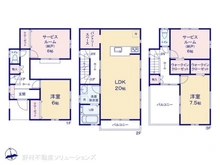【埼玉県/川口市大字安行領根岸】川口市大字安行領根岸 新築一戸建て 間取り図