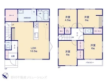 【埼玉県/川口市大字石神】川口市大字石神 新築一戸建て 間取り図
