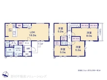 【埼玉県/川口市大字安行藤八】川口市大字安行藤八 新築一戸建て 間取り図