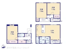 【埼玉県/川口市南前川】川口市南前川1丁目 新築一戸建て 間取り図