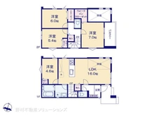 【埼玉県/川口市大字辻】川口市大字辻 新築一戸建て 間取り図