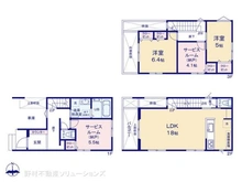 【埼玉県/川口市大字芝】川口市大字芝 新築一戸建て 間取り図