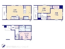 【埼玉県/川口市大字里】川口市大字里 新築一戸建て 間取り図