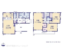 【埼玉県/川口市元郷】川口市元郷3丁目 新築一戸建て 間取り図