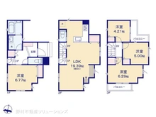 【埼玉県/川口市川口】川口市川口5丁目 新築一戸建て 間取り図