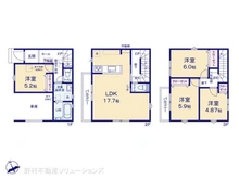 【埼玉県/川口市大字安行慈林】川口市大字安行慈林 新築一戸建て 間取り図