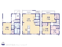 【埼玉県/川口市大字小谷場】川口市大字小谷場 新築一戸建て 間取り図