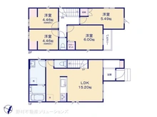 【埼玉県/川口市大字安行】川口市大字安行 新築一戸建て 間取り図